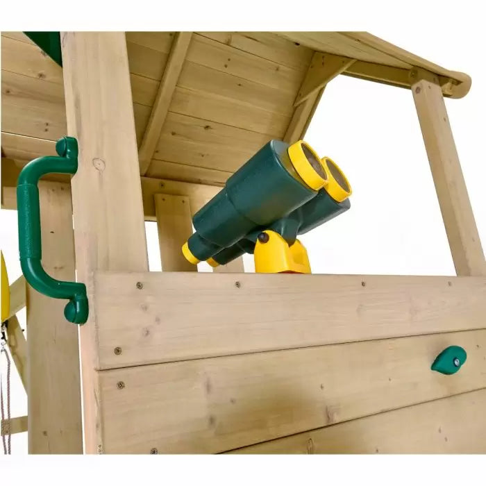 Plum Lookout Tower Playcentre | Wooden Climbing Frame for Kids Outdoor Play (Incl. Free Perth Delivery)