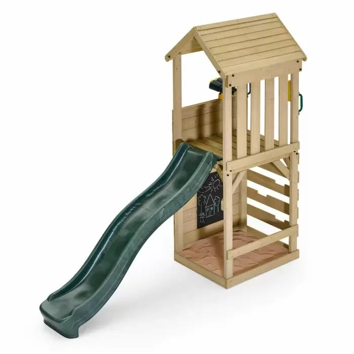 Plum Lookout Tower Playcentre | Wooden Climbing Frame for Kids Outdoor Play (Incl. Free Perth Delivery)