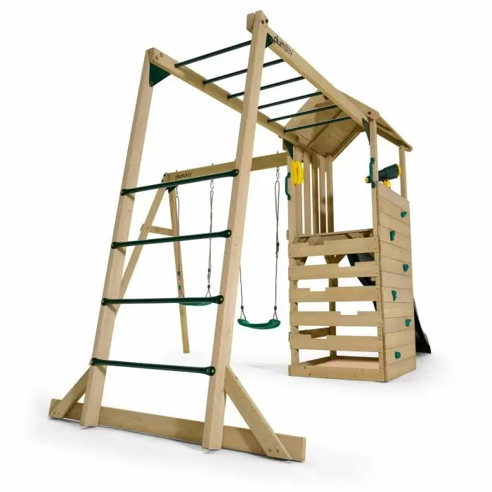 Plum Lookout Tower Play Centre with Swings and Monkey Bars | Outdoor Adventure Playset for Kids (Incl. Free Perth Delivery)