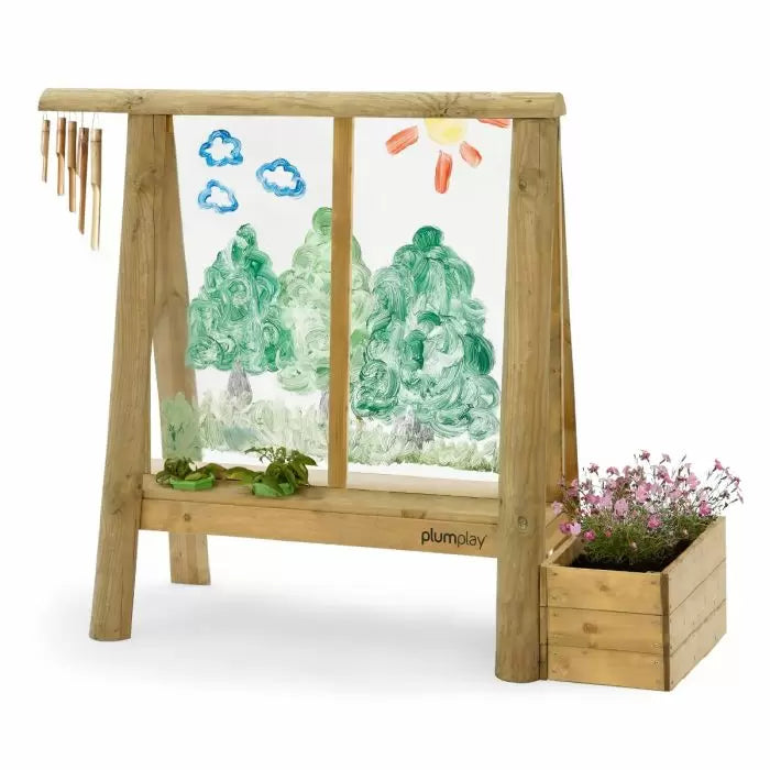 Plum Discovery Create & Paint Easel | Outdoor Art Easel for Kids (Incl. Free Perth Delivery)