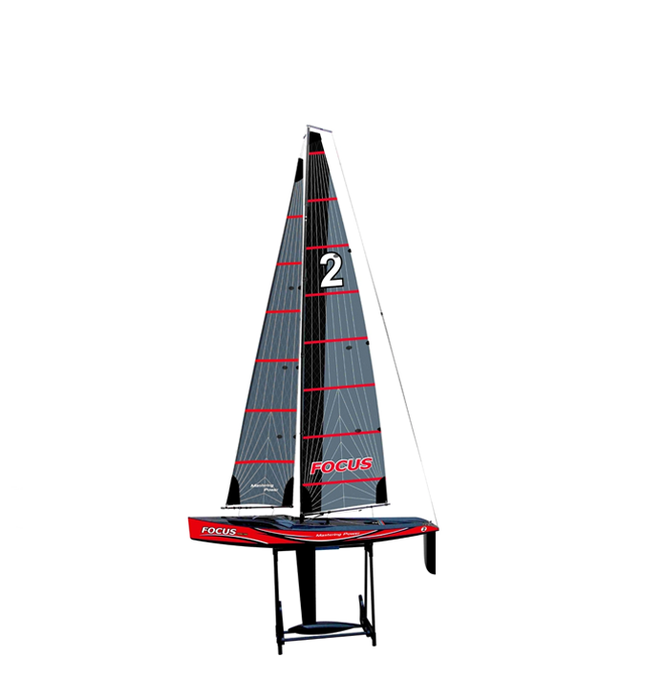 Focus V3 Red Color One Meter Sailboat