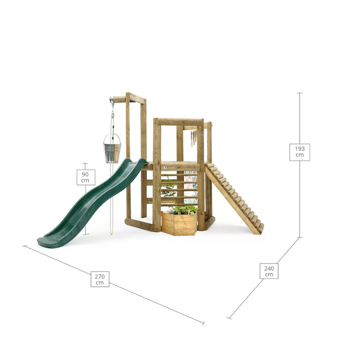 Plum Woodland Treehouse | Wooden Jungle Gym for Kids with Accessories (Incl. Free Perth Delivery)