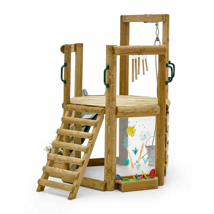 Plum Woodland Treehouse | Wooden Jungle Gym for Kids with Accessories (Incl. Free Perth Delivery)