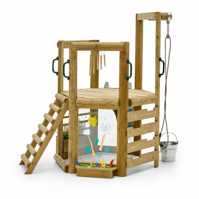 Plum Woodland Treehouse | Wooden Jungle Gym for Kids with Accessories (Incl. Free Perth Delivery)