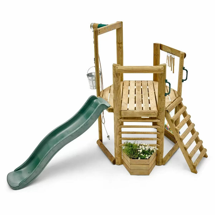 Plum Woodland Treehouse | Wooden Jungle Gym for Kids with Accessories (Incl. Free Perth Delivery)