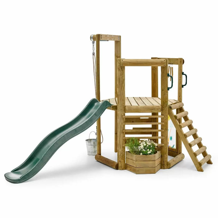 Plum Woodland Treehouse | Wooden Jungle Gym for Kids with Accessories (Incl. Free Perth Delivery)