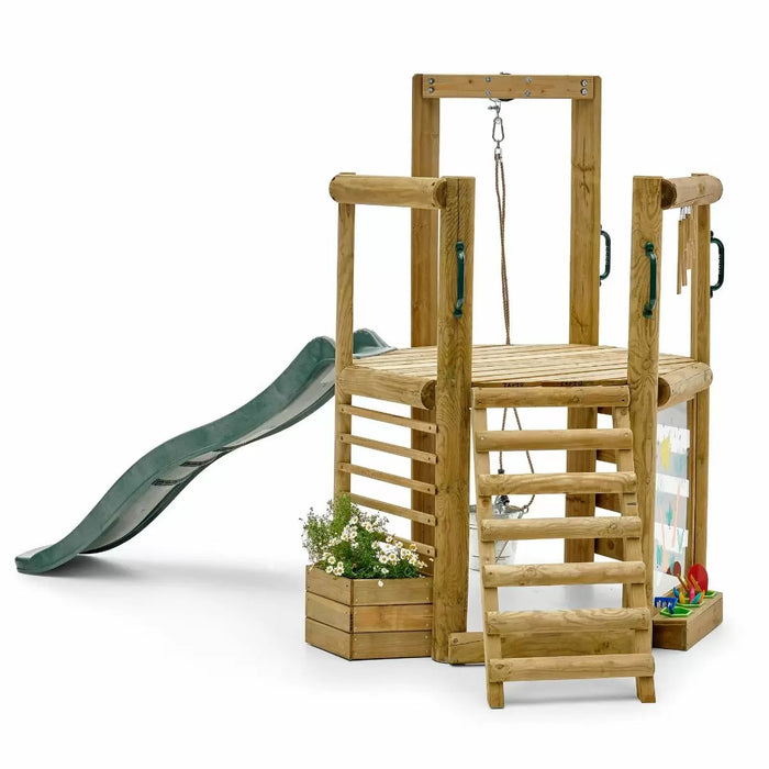 Plum Woodland Treehouse | Wooden Jungle Gym for Kids with Accessories (Incl. Free Perth Delivery)