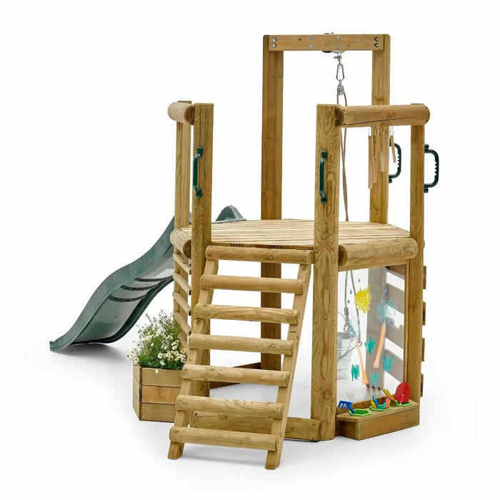 Plum Woodland Treehouse | Wooden Jungle Gym for Kids with Accessories (Incl. Free Perth Delivery)