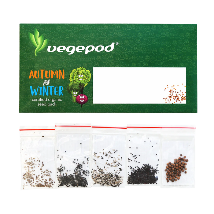 Autumn / Winter Certified Organic Seed Pack