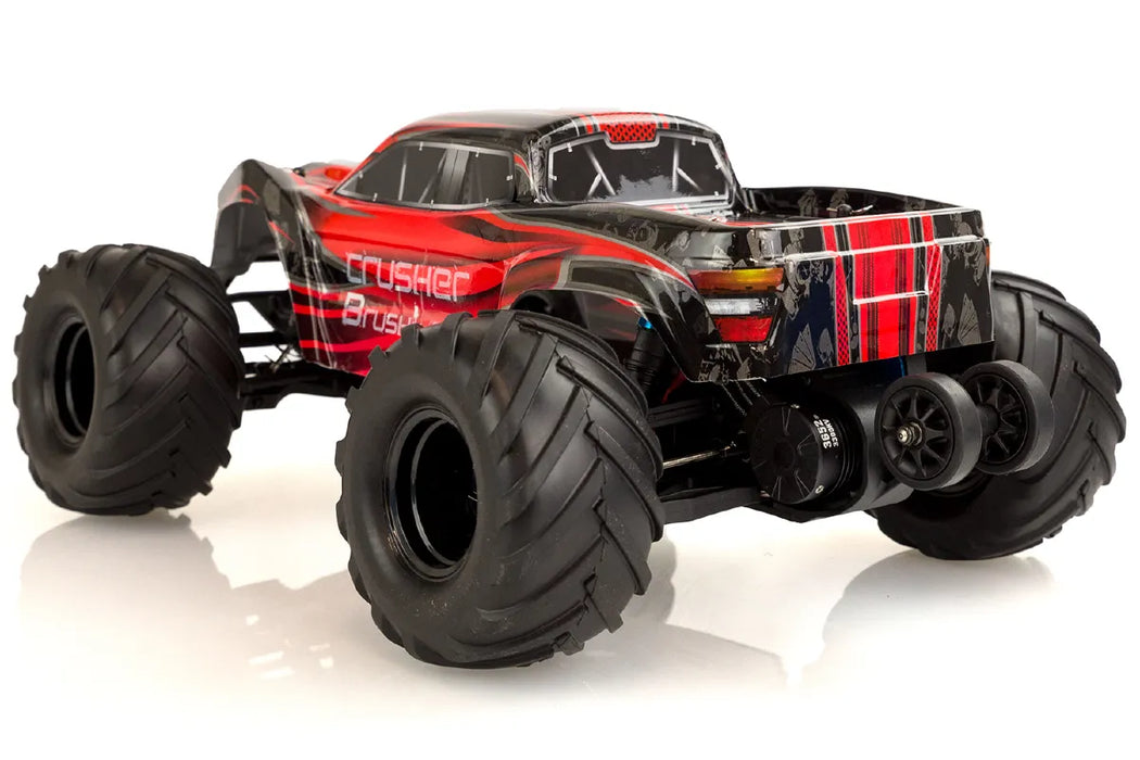 HSP 1/10 Crusher BL 2WD Electric Brushless Off Road RTR RC Truck (Red)