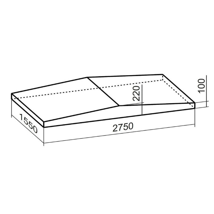 SPONETA PROTECTION COVER - FLAT TABLE