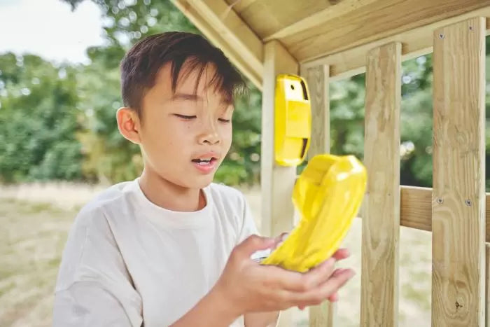 Plum Lookout Tower Playcentre with Monkey Bars | Wooden Adventure Playset for Kids (Incl. Free Perth Delivery)