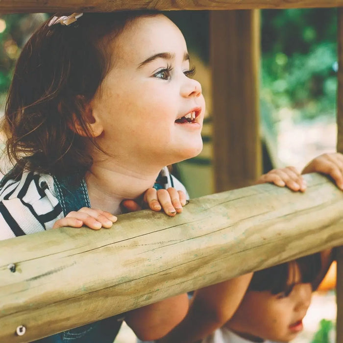 Plum Woodland Treehouse | Wooden Jungle Gym for Kids with Accessories (Incl. Free Perth Delivery)