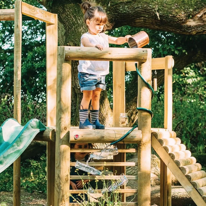 Plum Woodland Treehouse | Wooden Jungle Gym for Kids with Accessories (Incl. Free Perth Delivery)