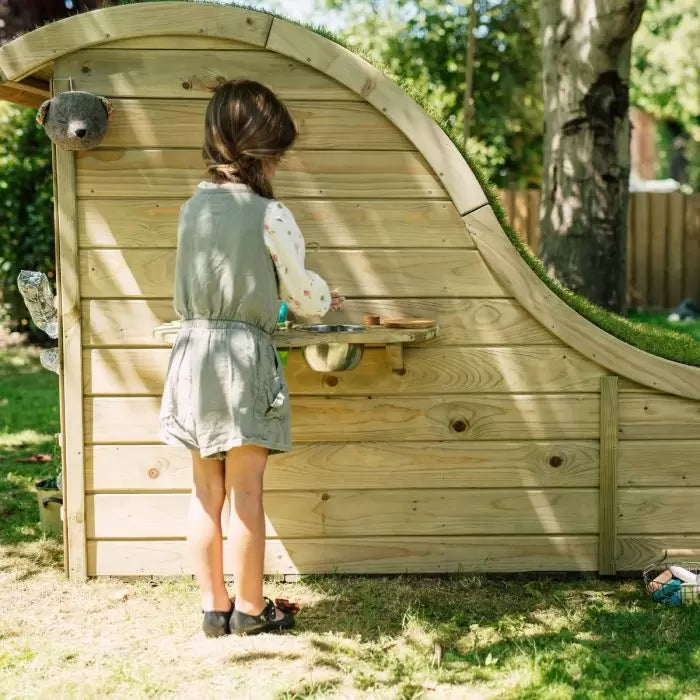 Plum Nature Play Hideaway Cubby | Wooden Outdoor Playhouse for Kids (Incl. Free Perth Delivery)